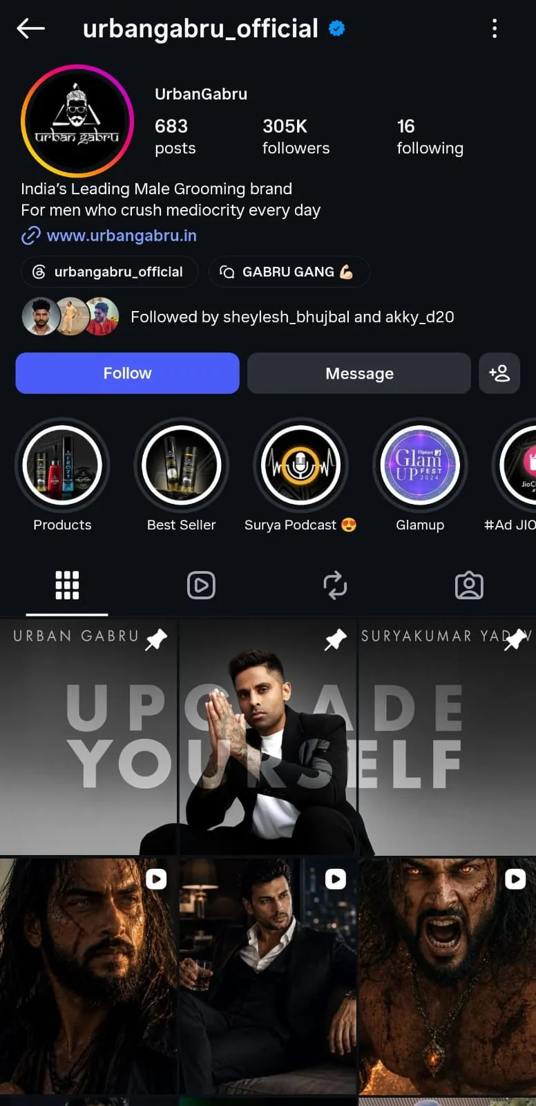 Urban Gabru Instagram